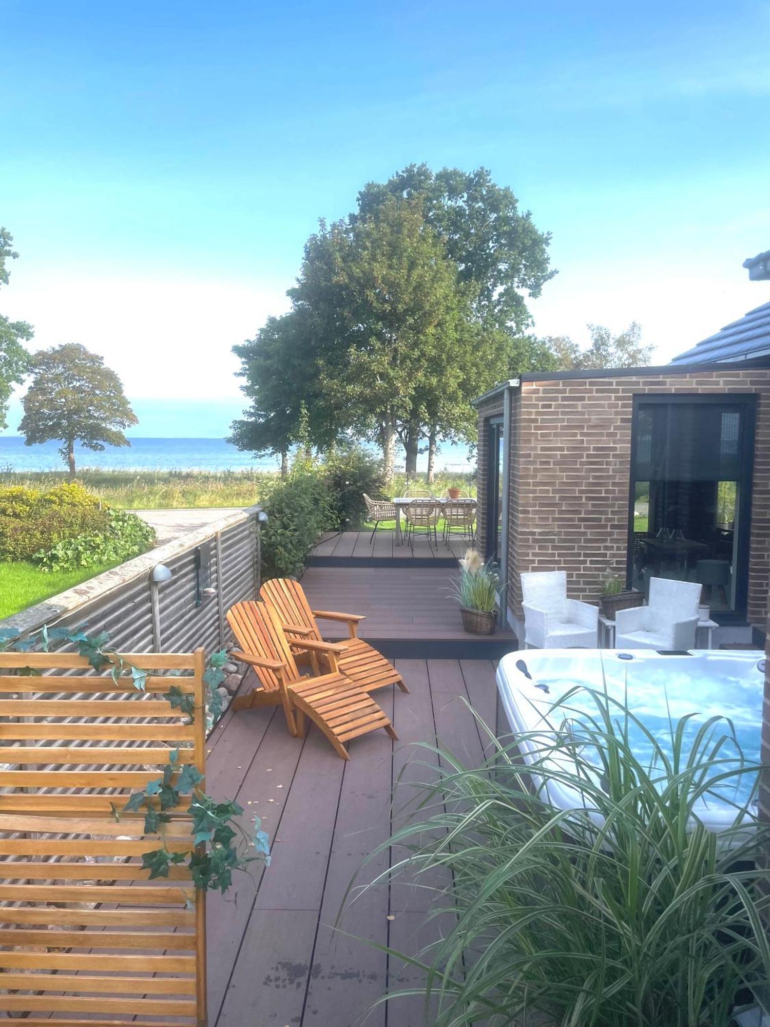 Luksus Hus I 1St Raekke, All-Incl Top Komfort Med Spa Og Skov Strøby Ladeplads エクステリア 写真